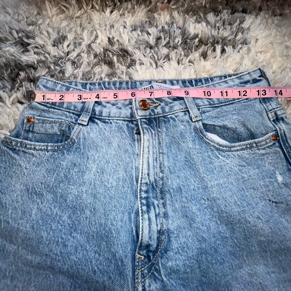 Zara Denim Blue Jeans - Picture 4 of 6